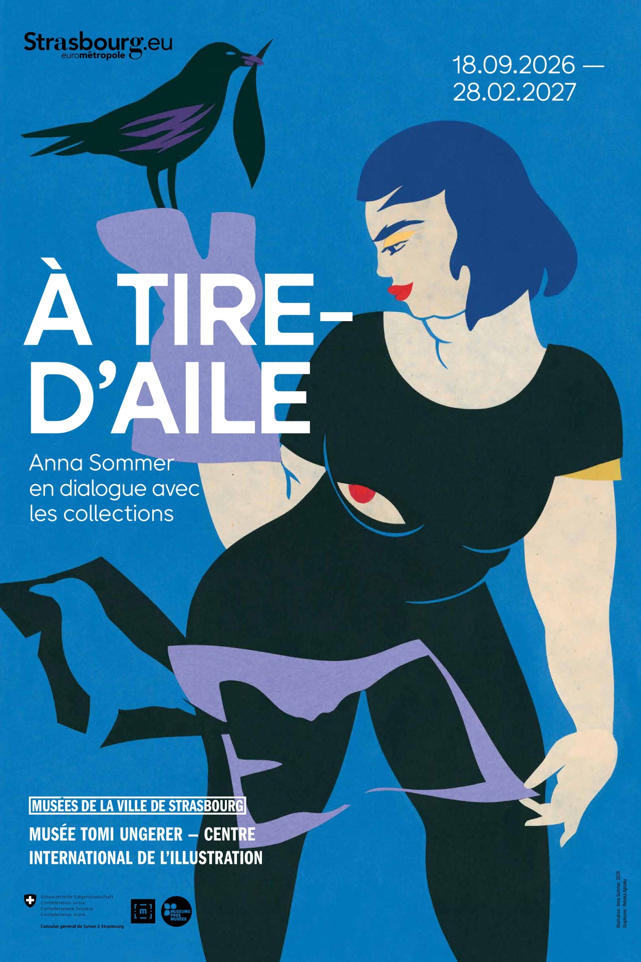 À tire-d’aile. Anna Sommer in regard of the collections